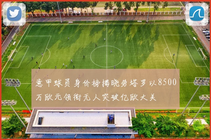 意甲球员身价榜揭晓劳塔罗以8500万欧元领衔无人突破亿欧大关